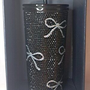 Hydrapeak Limited Edition, black rhinestone with silver rhinestone bow.BNWT/ Box